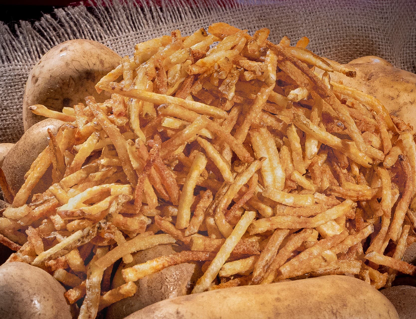 Las papas ralladas crujientes
