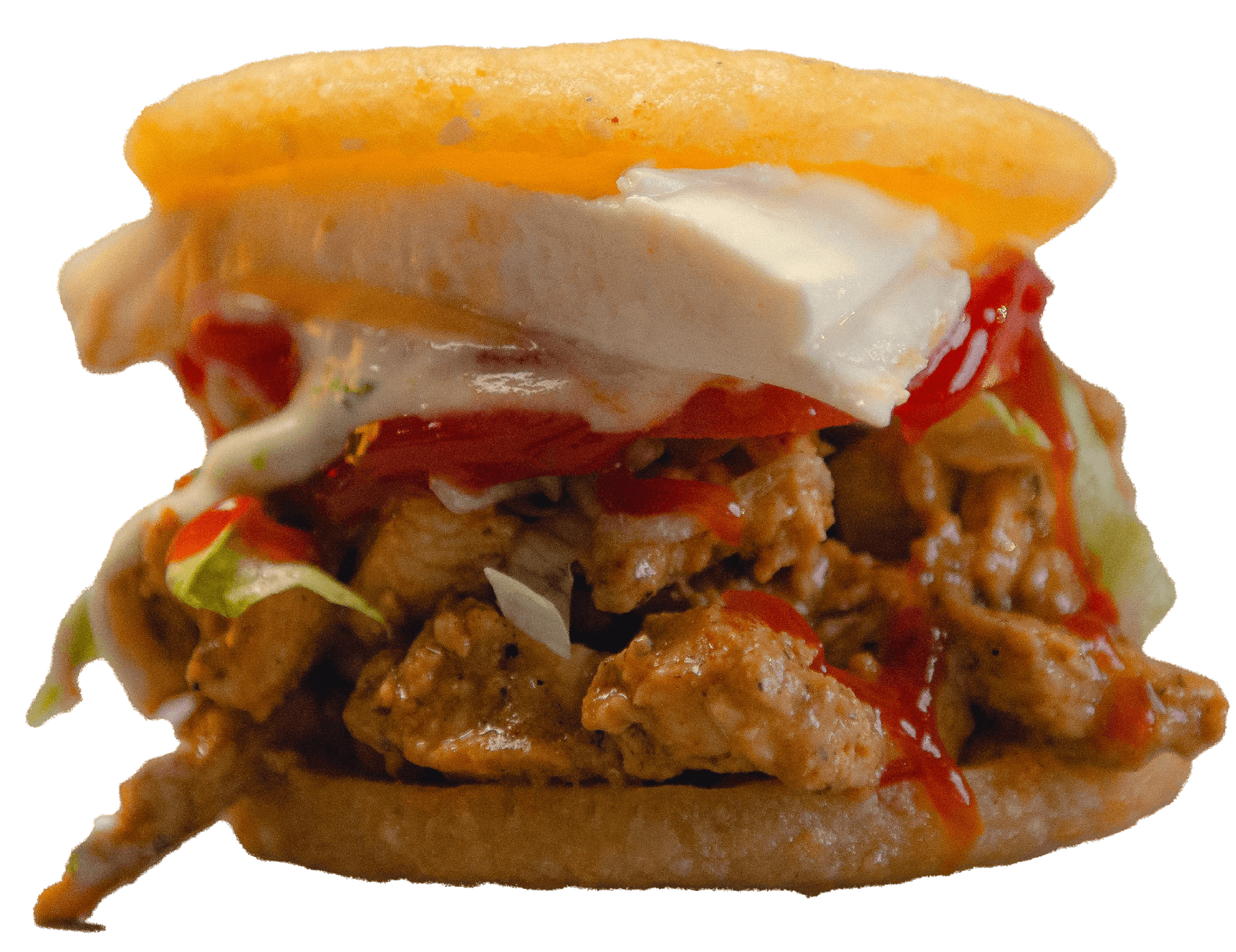 Arepas fritas Reina y Perico